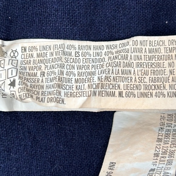 FOREVER 21 Linen Blend Casual Bib Overall Jumper Mini-Dress Shift Dress - Picture 6 of 6